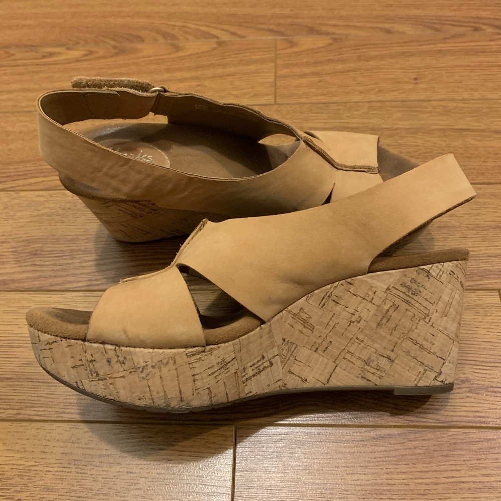 Clark Wedge Sandals